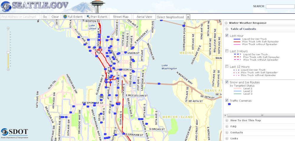 Winter Response (Snowplow) Map