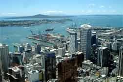 Auckland, New Zealand skyline