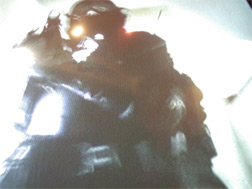 Police video surveillance.