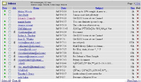 Email spam.