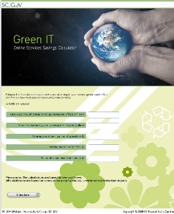South Carolina e-Government Green Calculator