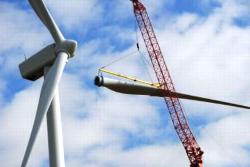 stealth turbine being assembled in the UK