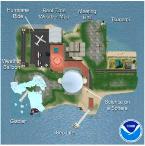 NOAA Second Life Island