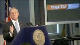 Mayor Bloomberg Announces NYC TV On-Demand Player