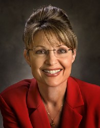 Alaska Gov. Sarah Palin, selected by John McCain as his VP running mate.