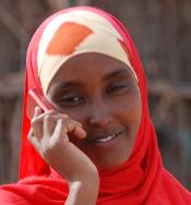 Kenya mobile phone user