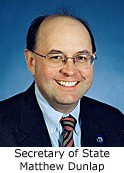 Maine Secretary of State Matthew Dunlap