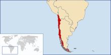 Map of Chile