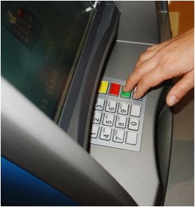 ATM-close up picture