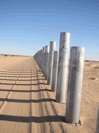 border fence