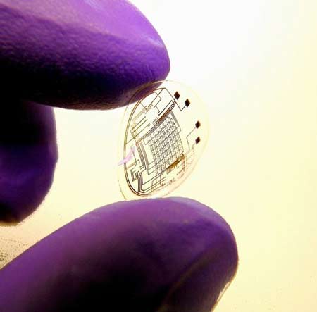 Contact Lenses with Integrated Circuitry