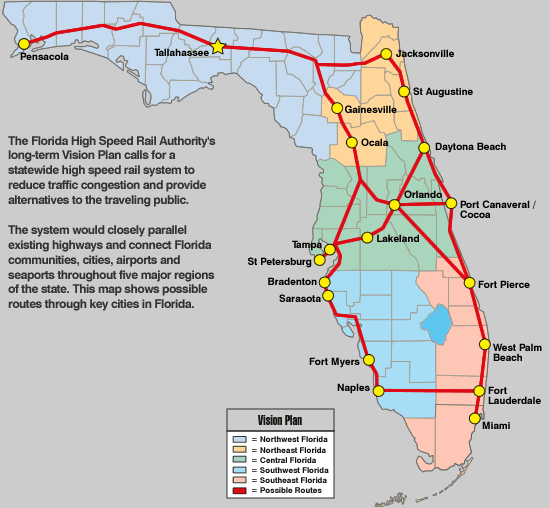State Of Florida Map Cities