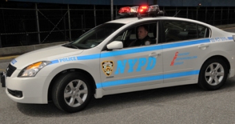 The New York City Police Department added 40 Nissan Altima Hybrid police cars to its fleet.