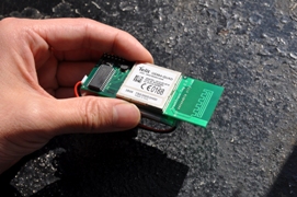 Electronic tag used by Seattle and MIT to track trash/Massachusetts Institute of Technology