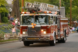 fire truck/Photo courtesy of Mary Pellegrino/FEMA