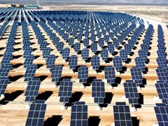 Solar fields are one way to produce renewable energy.