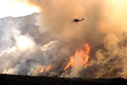 California National Guard Troops Aid Fire Fight