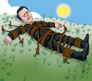 IT Contract Terms Stifling Competition, TechAmerica Report Says/Illustration by Tom McKeith