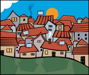 GIS Maps Track Foreclosures in California and Kansas/Illustration by Tom McKeith